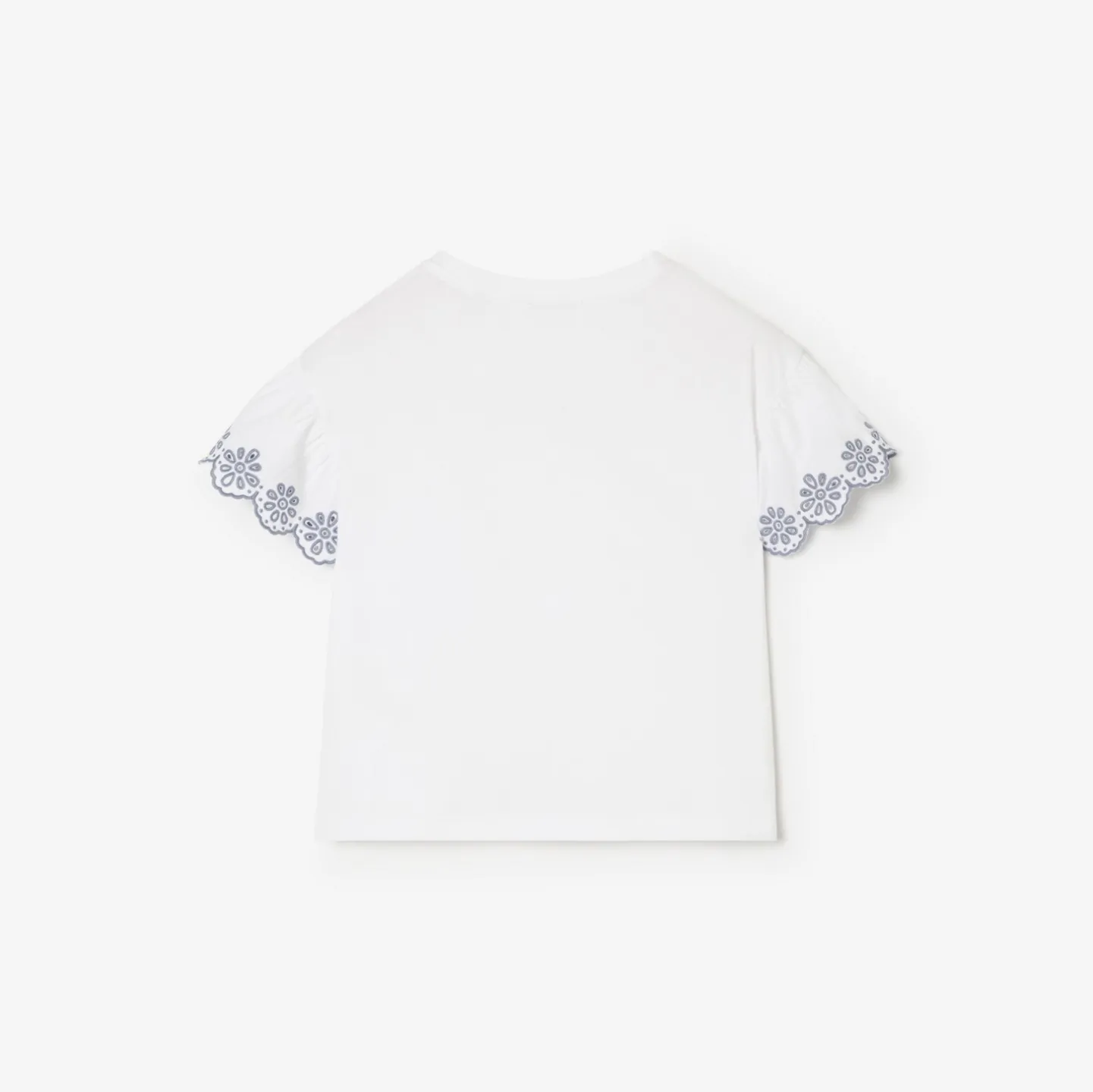 Broderie Anglaise Cotton T-shirt