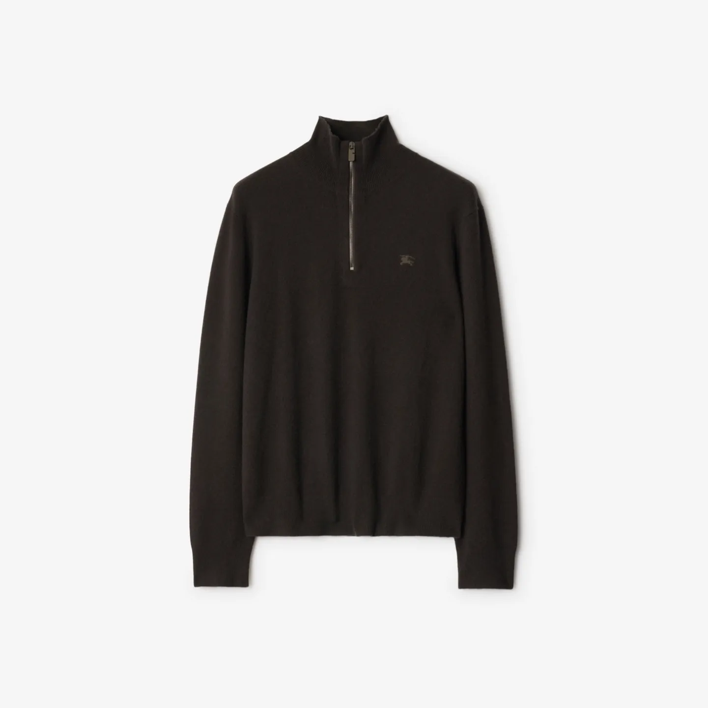 Cashmere Blend Half-zip Sweater