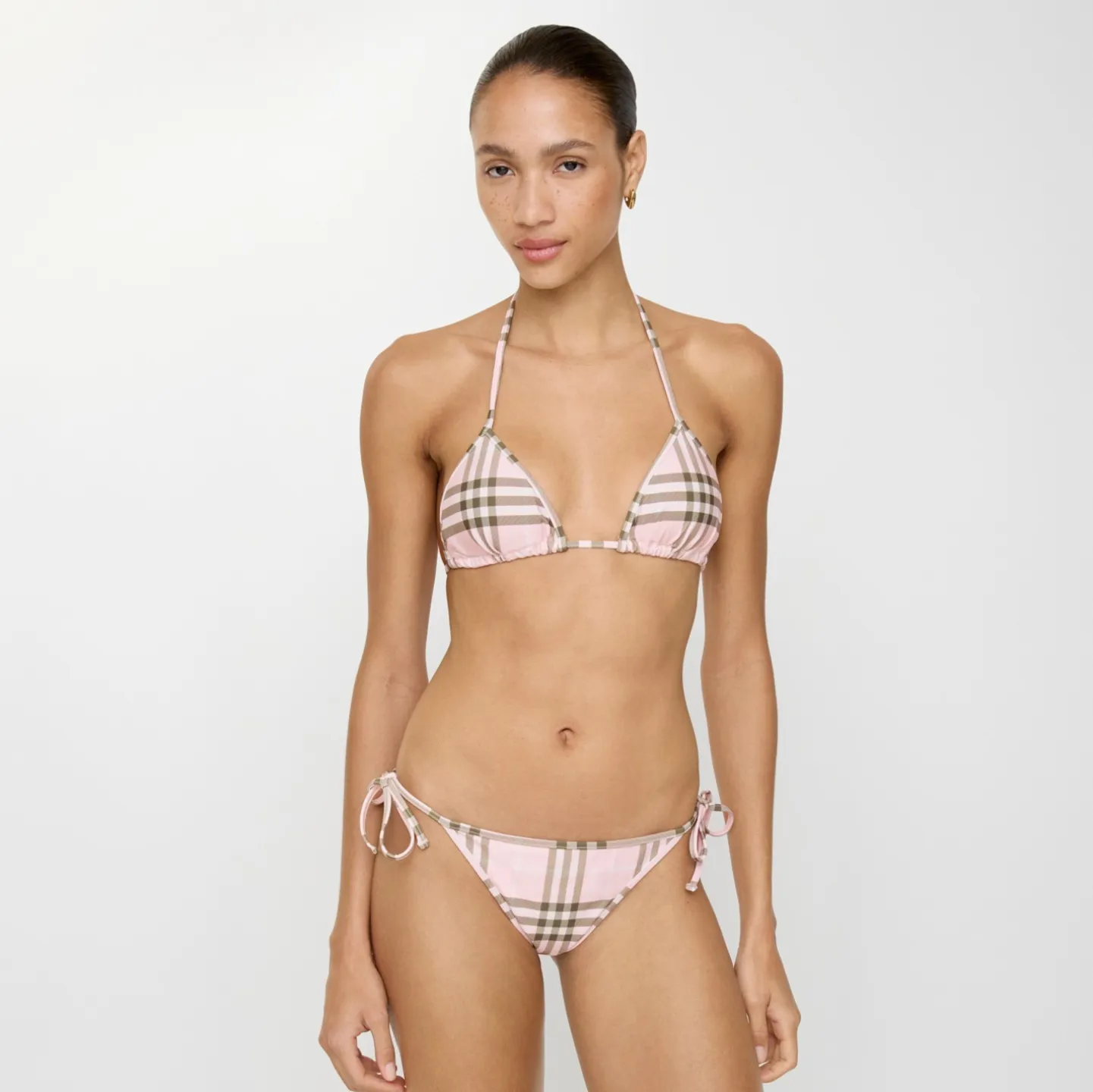 Check Bikini Top
