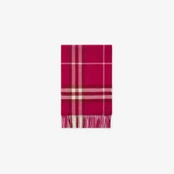 Check Cashmere Scarf