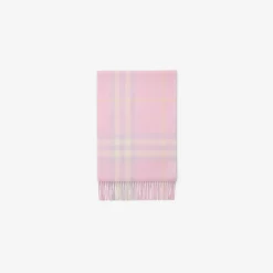 Check Cashmere Scarf