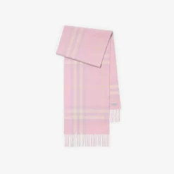 Check Cashmere Scarf