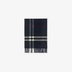 Check Cashmere Scarf