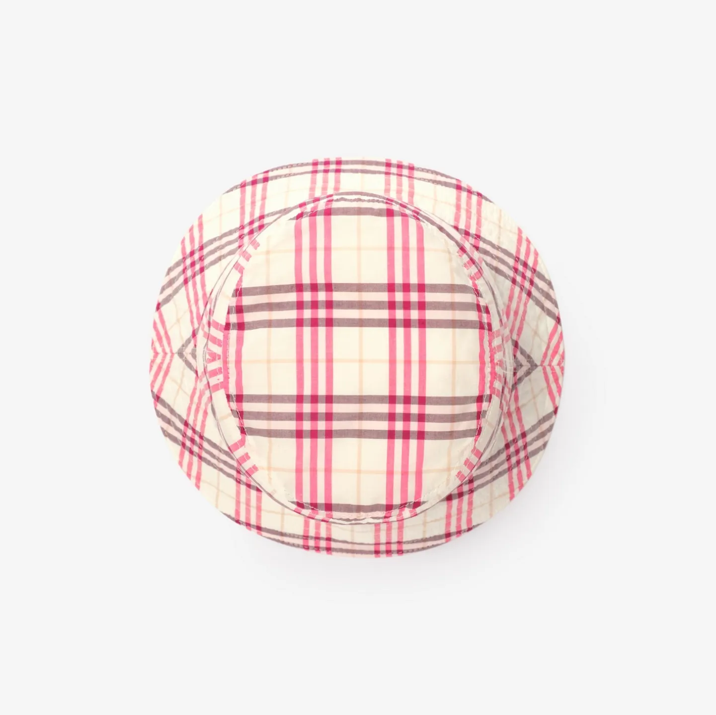 Check Cotton Bucket Hat