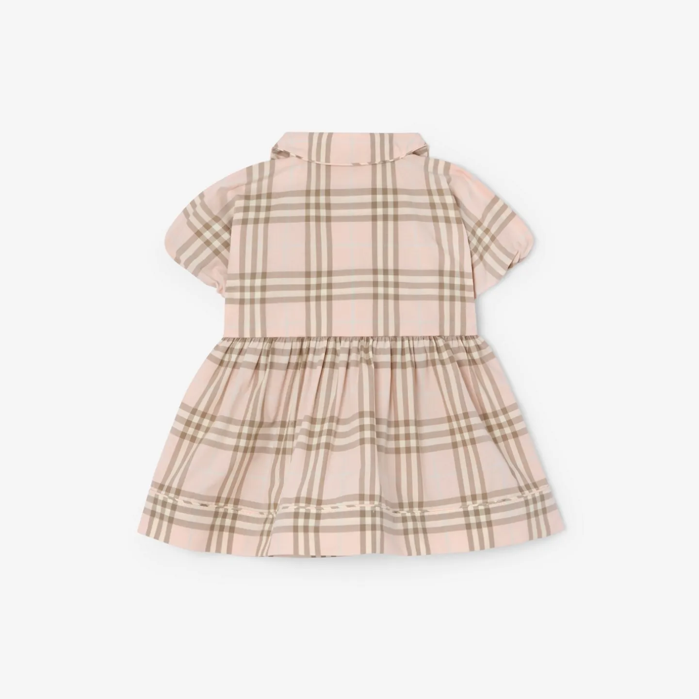 Check Cotton Dress with Bloomers