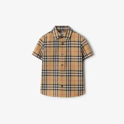 Check Cotton Shirt