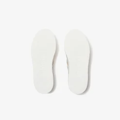Check Cotton Slip-on Sneakers