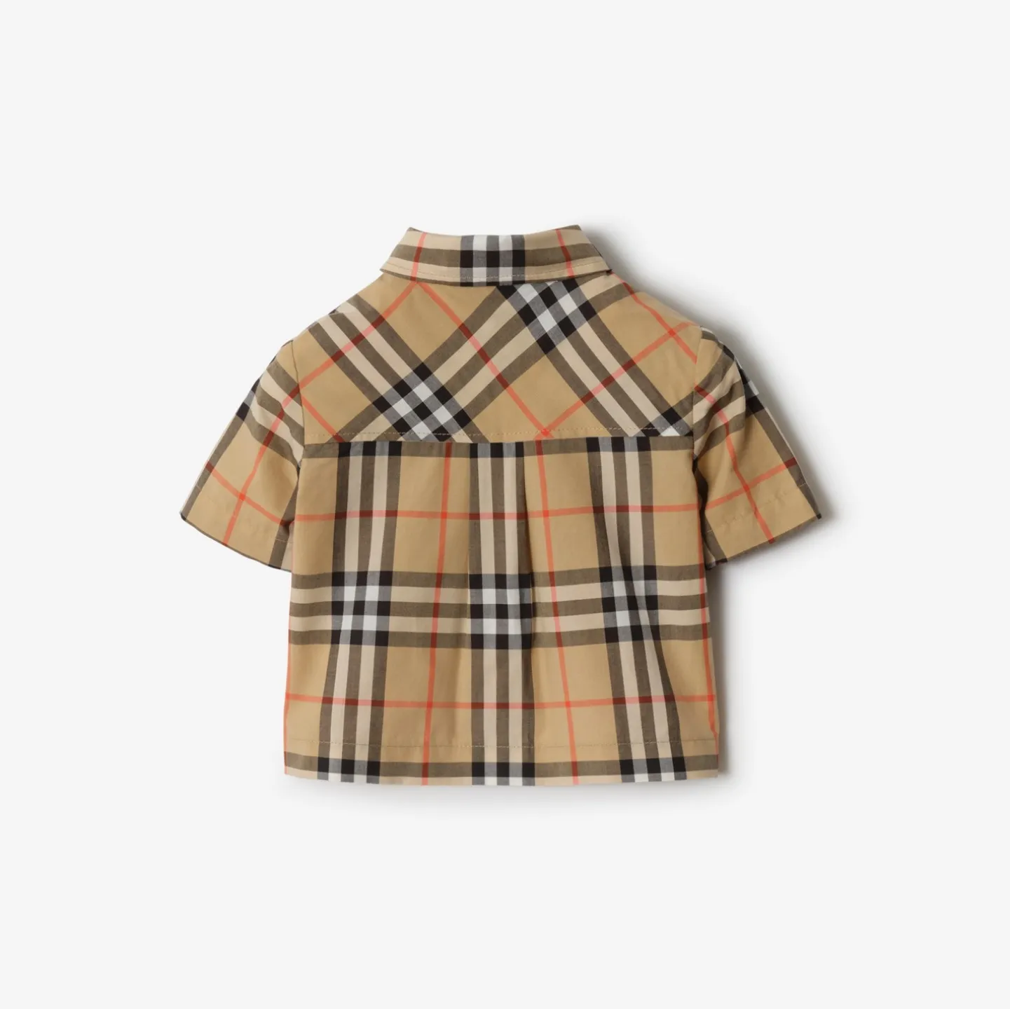 Check Cotton Two-piece Set