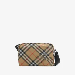 Check Crossbody Bag