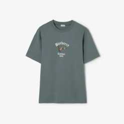 Check Flag Cotton T-shirt