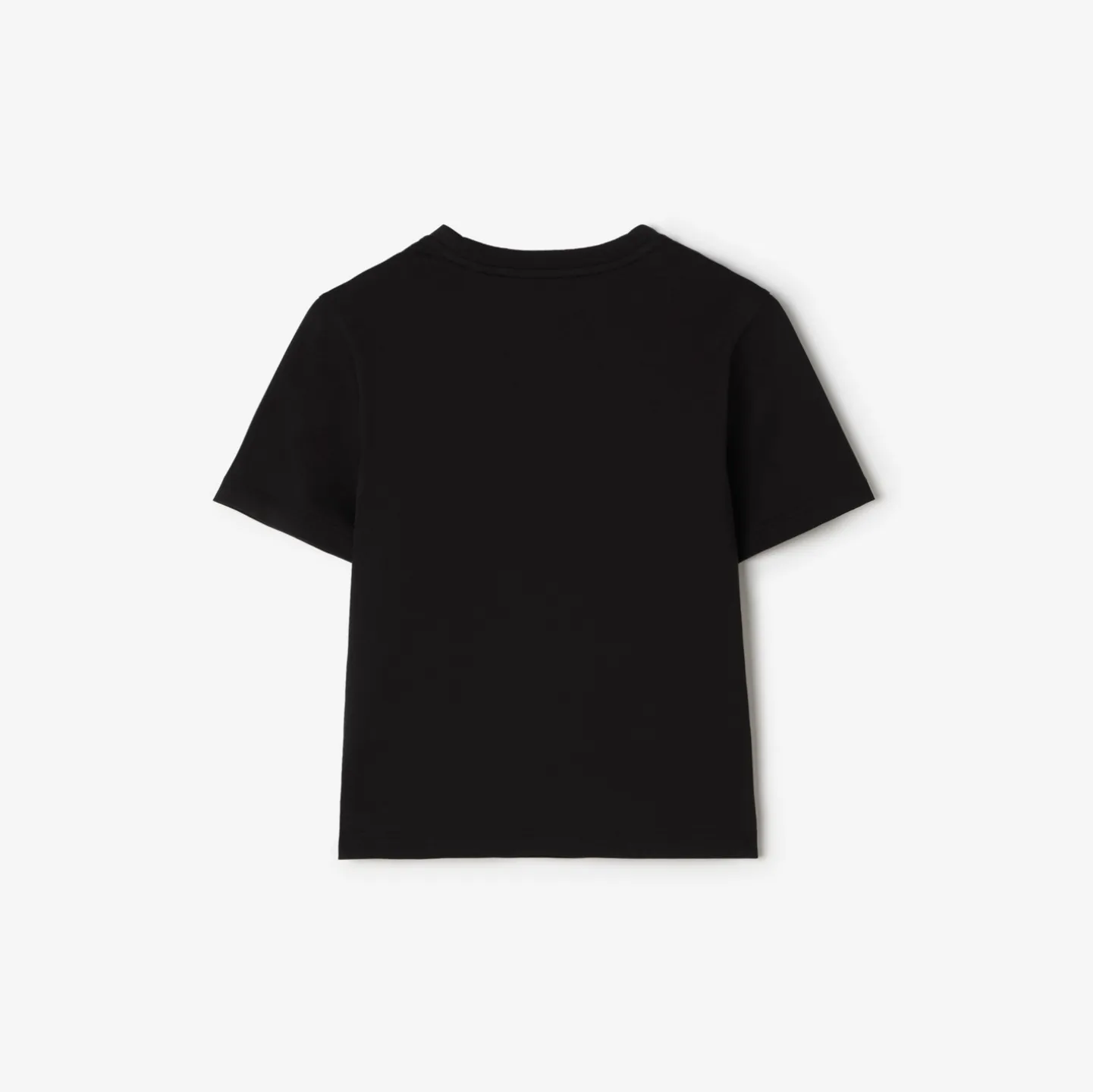 Check Knight Stamp Cotton T-shirt