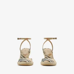 Check Mews Espadrille Pumps