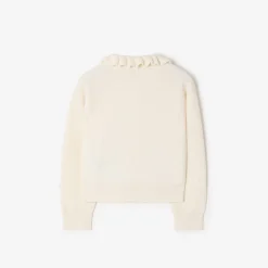 Check Pocket Cotton Wool Cardigan