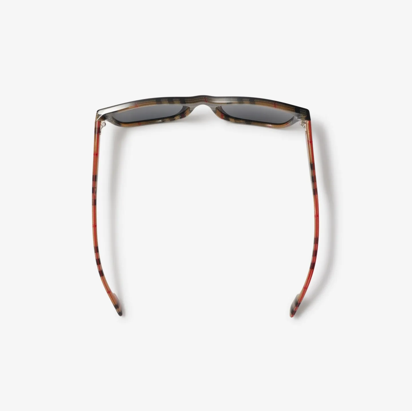 Check Rectangular Sunglasses
