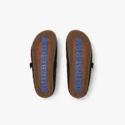 Check Shearling Urchin Clogs