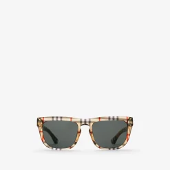 Check Square Sunglasses