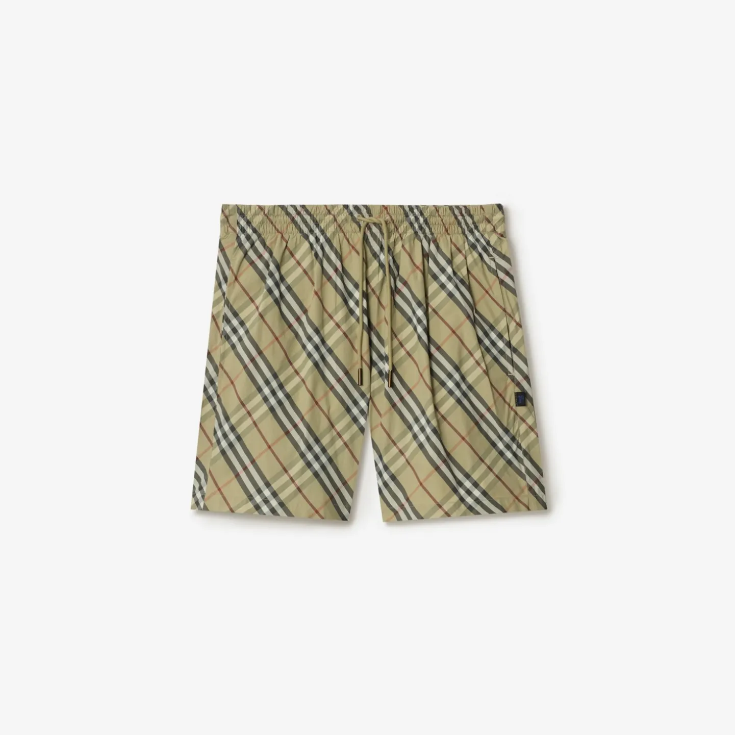 Check Swim Shorts
