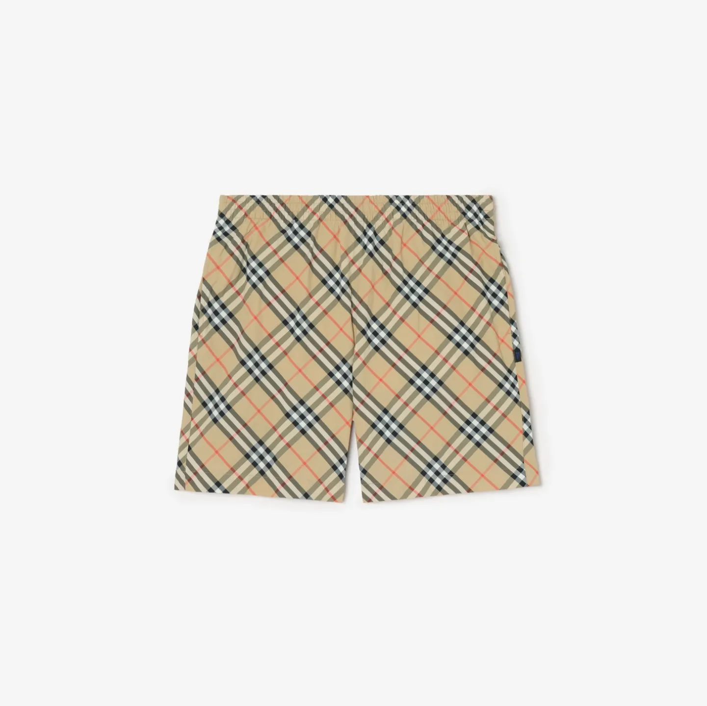 Check Swim Shorts