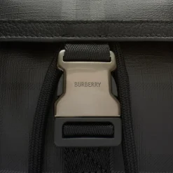 City Check Clip Backpack