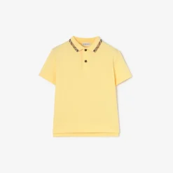 Cotton Pique Polo Shirt