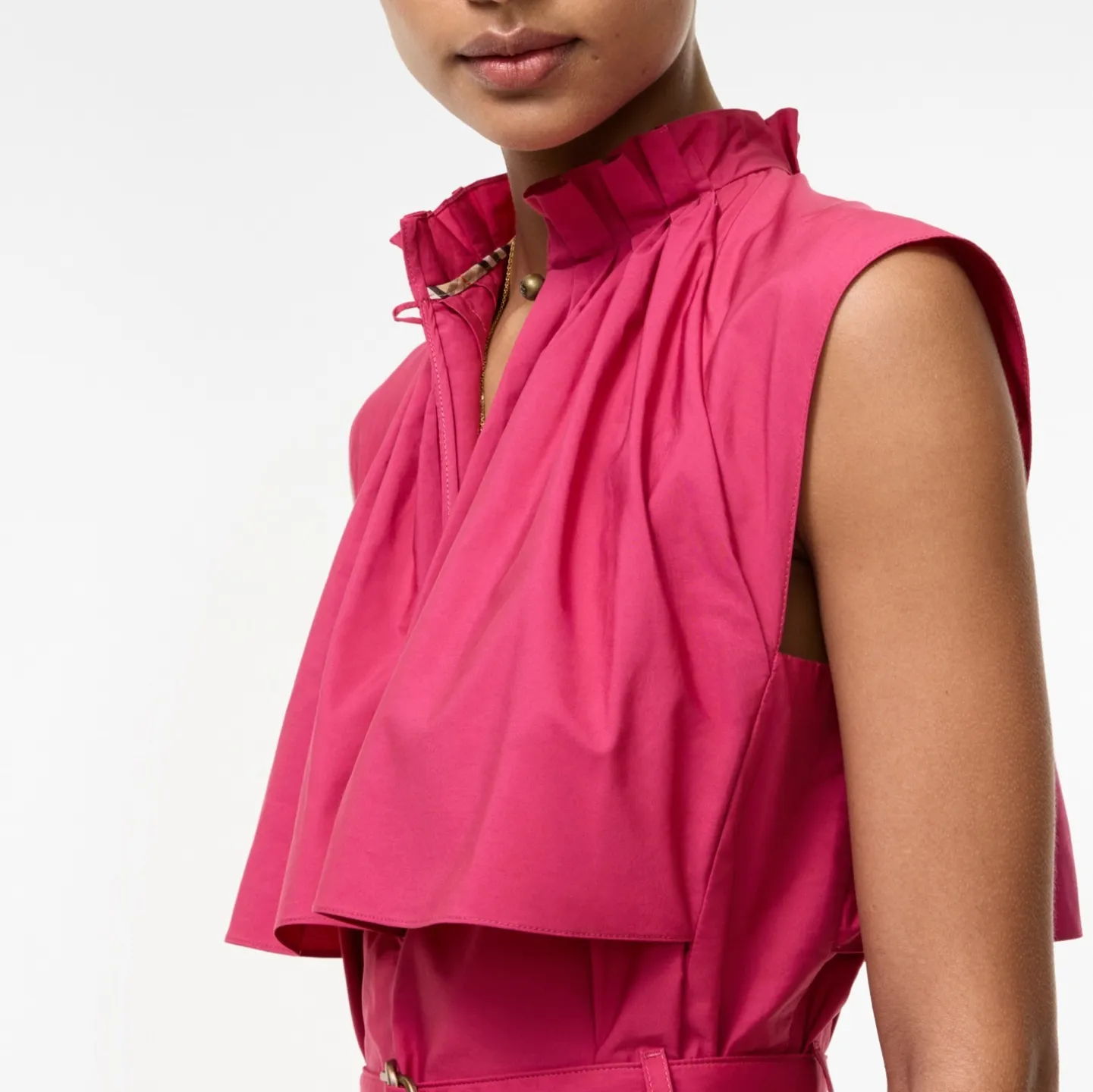 Cotton Poplin Dress