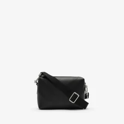 Embossed Check Crossbody Bag