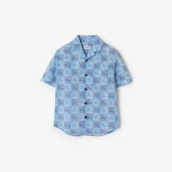 Knight Checkerboard​ Cotton Shirt