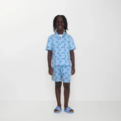 Knight Checkerboard Cotton Shirt