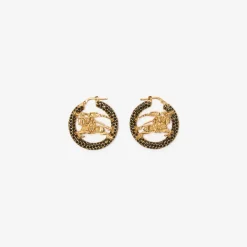 Knight Pavé Hoop Earrings