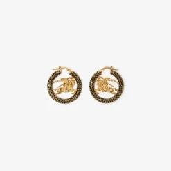 Knight Pavé Hoop Earrings