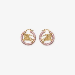 Knight Pavé Hoop Earrings