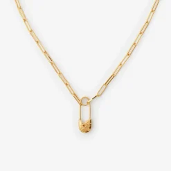 Knight Pin Necklace
