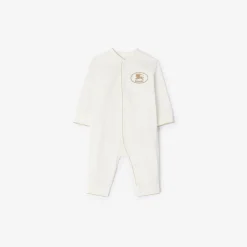 Knight Stamp Cotton Jumpsuit