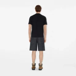 Knight Stamp Cotton T-shirt