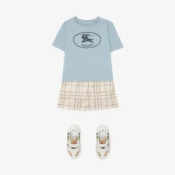 Knight Stamp Cotton T-shirt