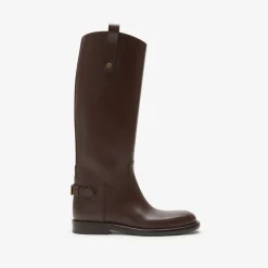 Leather Cavalier Boots