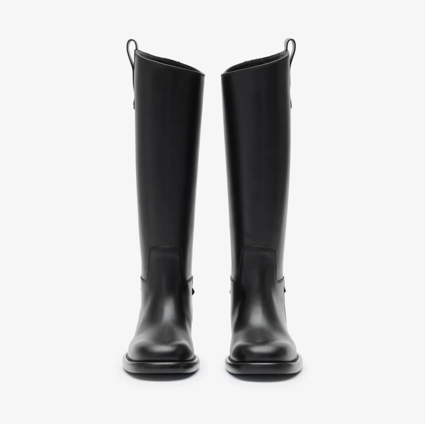 Leather Cavalier Boots