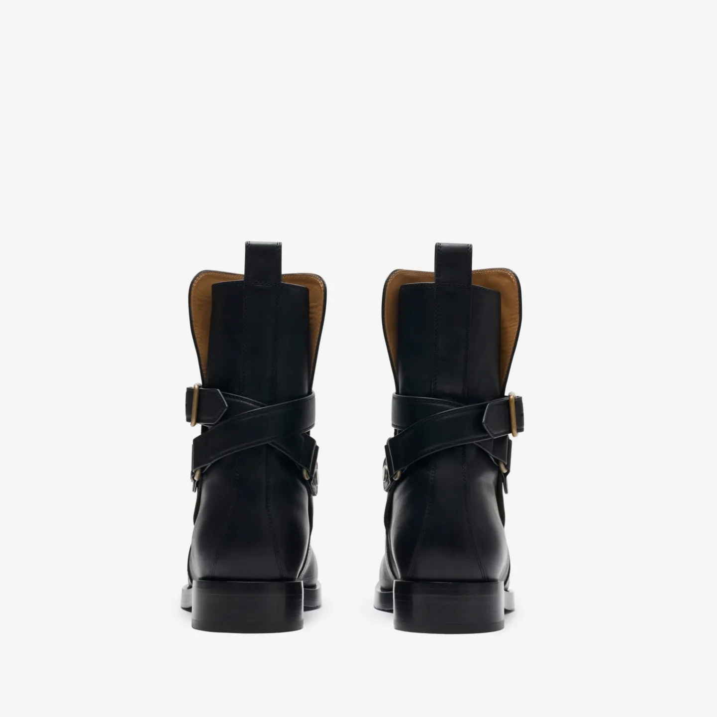 Leather Ledger Jodphur Boots