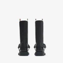 Leather Soft Saddle Low Boots​