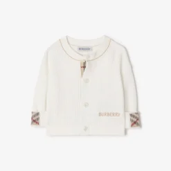 Logo Cotton Cardigan