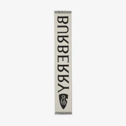 Logo Wool Scarf