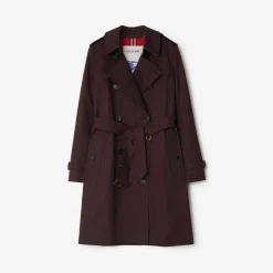 Mid-length Gabardine Kensington Trench Coat