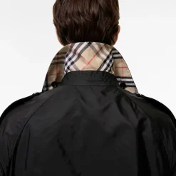 Mid-length Nylon Leadenham Trench Coat
