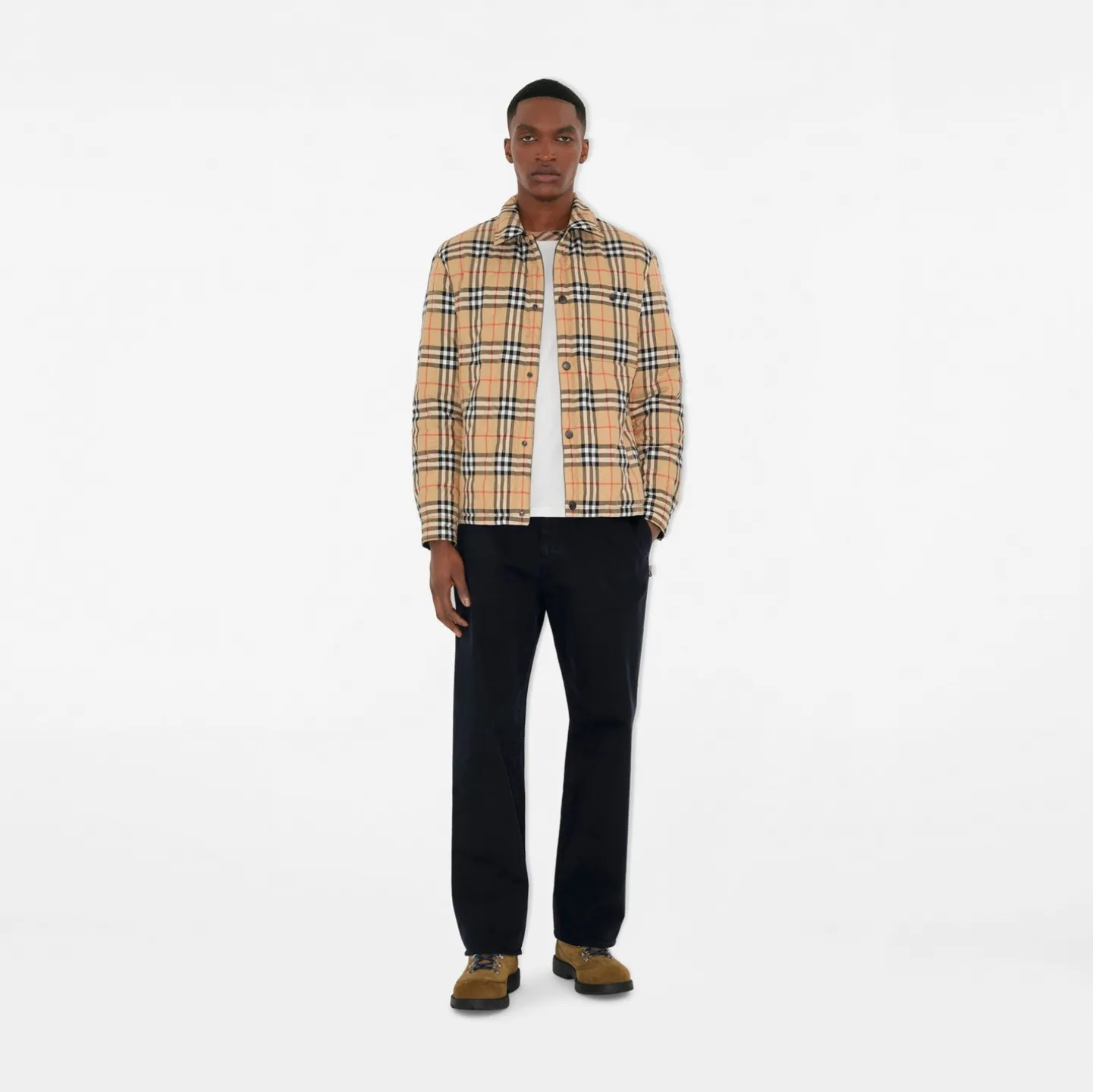 Reversible Quilted Nylon Overshirt