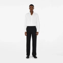 Slim Fit Stretch Cotton Shirt