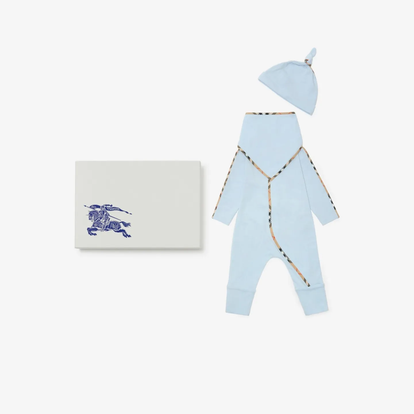 Stretch Cotton Three-piece Baby Gift Set
