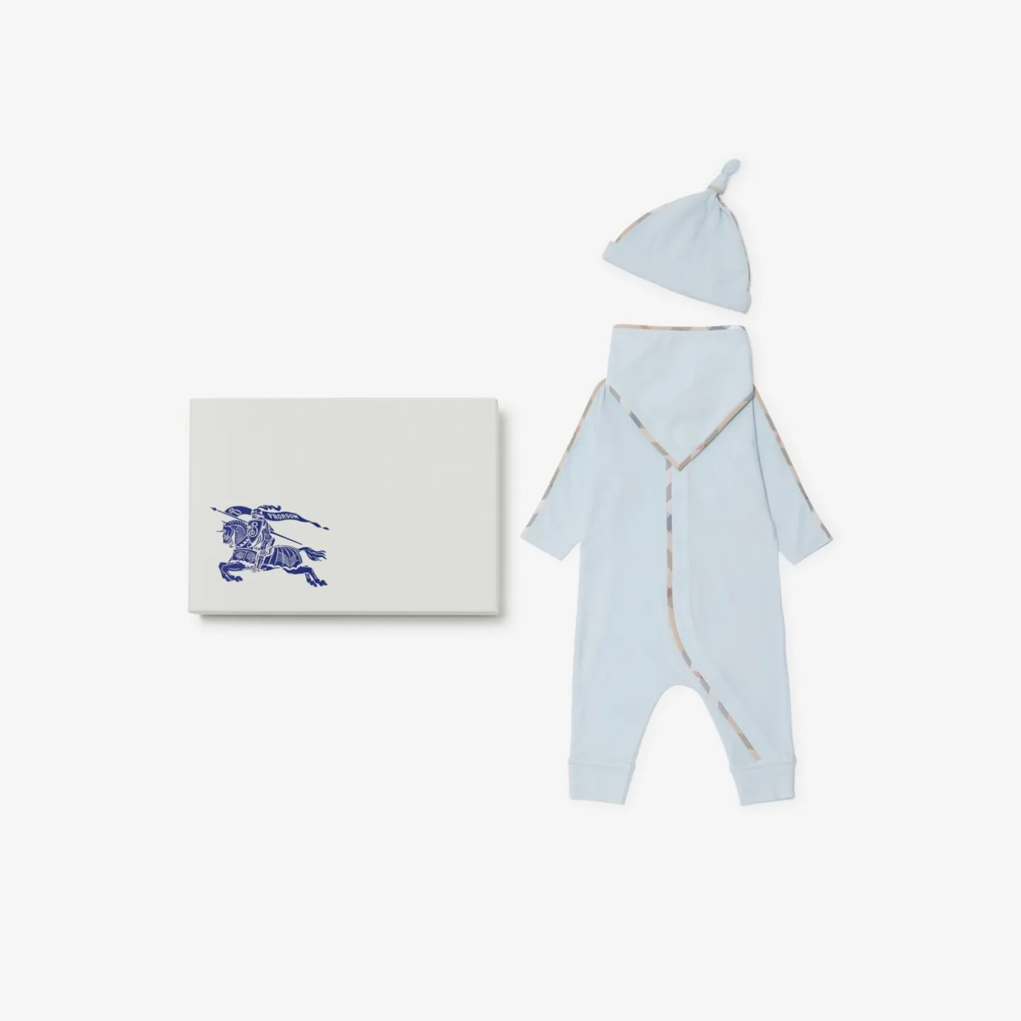Stretch Cotton Three-piece Baby Gift Set