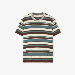 Striped Wool Blend T-shirt