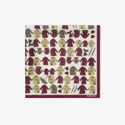 Trench Coat Silk Scarf