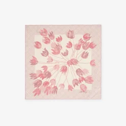 Tulips Silk Scarf